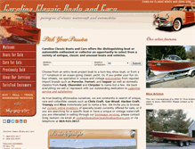 Tablet Screenshot of carolinaclassicboatsandcars.com